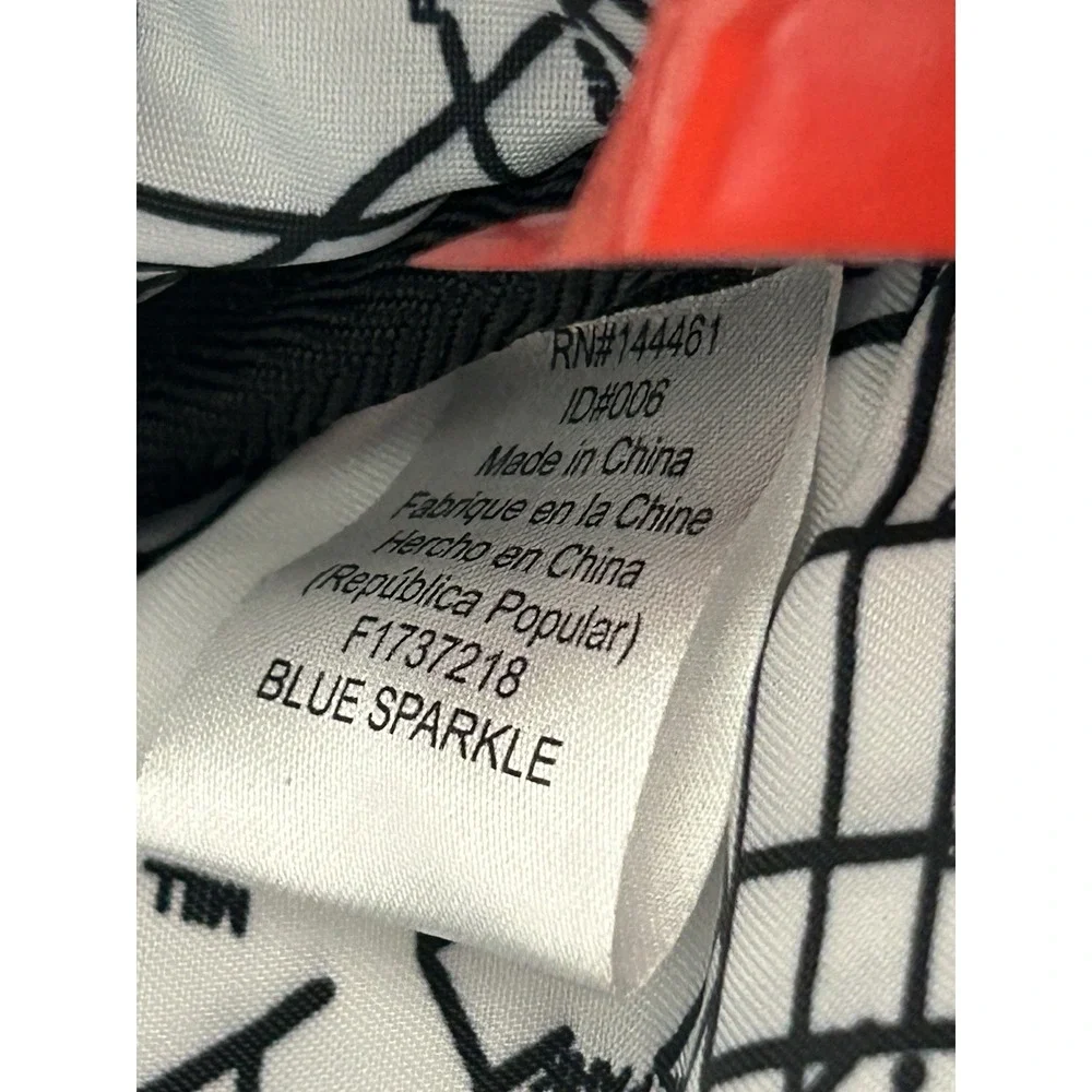 State Beaded Blue Sparkle Mini Kane Backpack Minor Flaws READ*